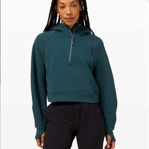 LULULEMON | SCUBA OVERSIZED 1/2 ZIPPED HOODIE